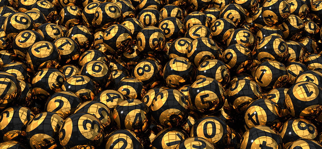 A pile of bingo balls.