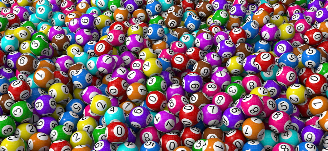 Lotto balls.