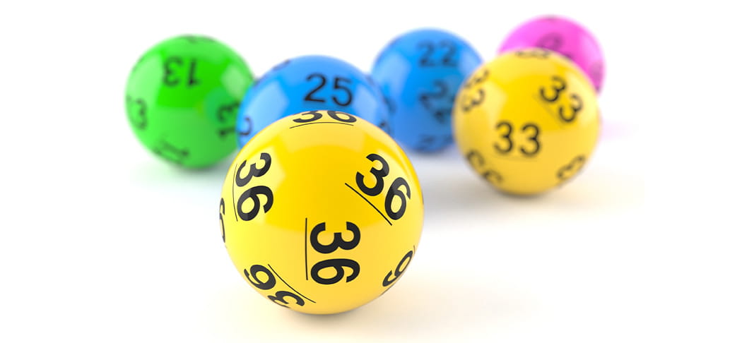 Lottery Balls in Various Colours