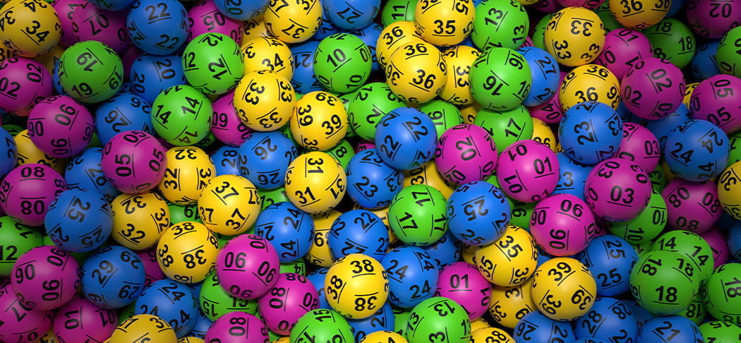 Many Colorful Bingo Balls