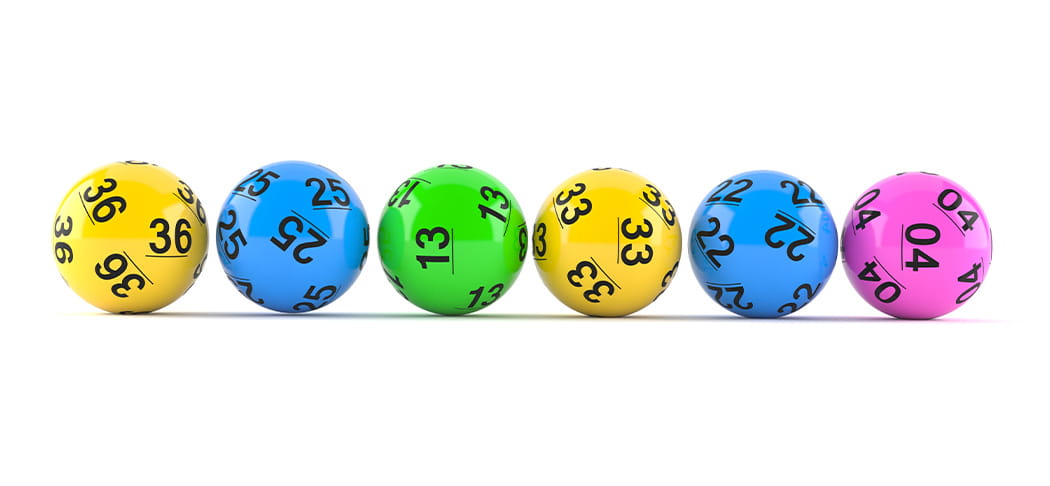 Lottery Balls in a Line