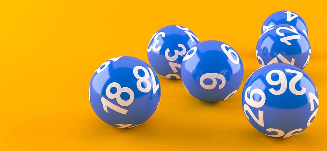 A Bunch of Blue Bingo Balls