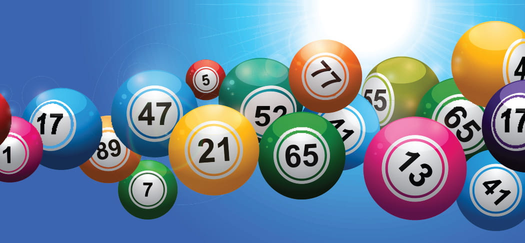 Various lottery balls.