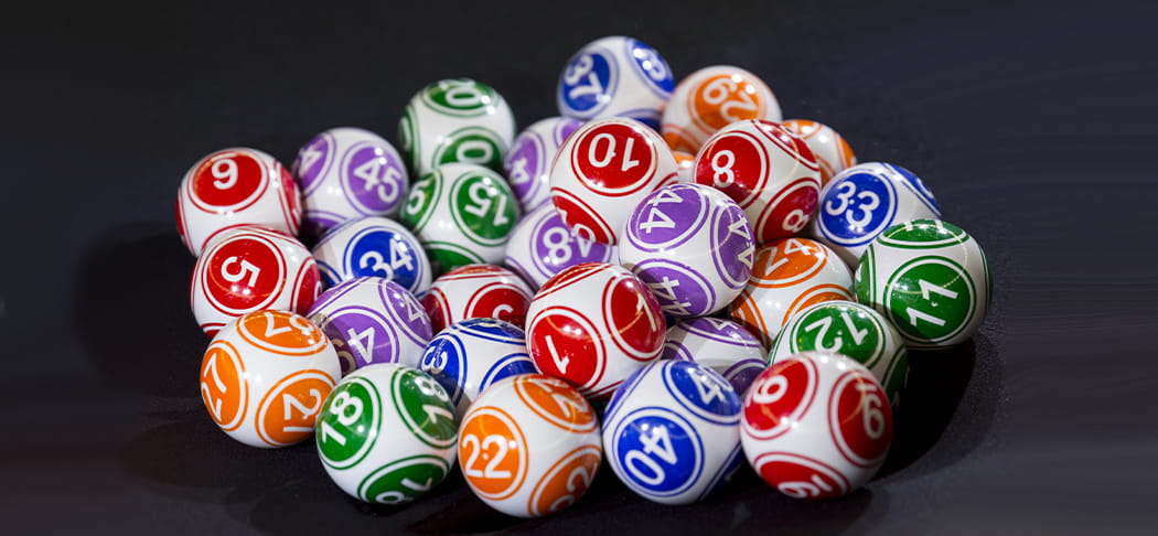 Lotto balls.