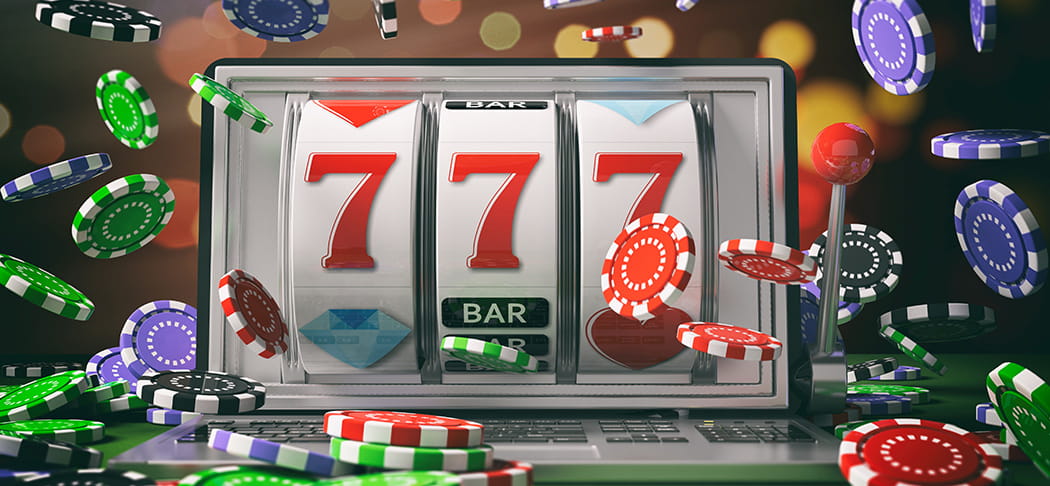 An online slot machine.