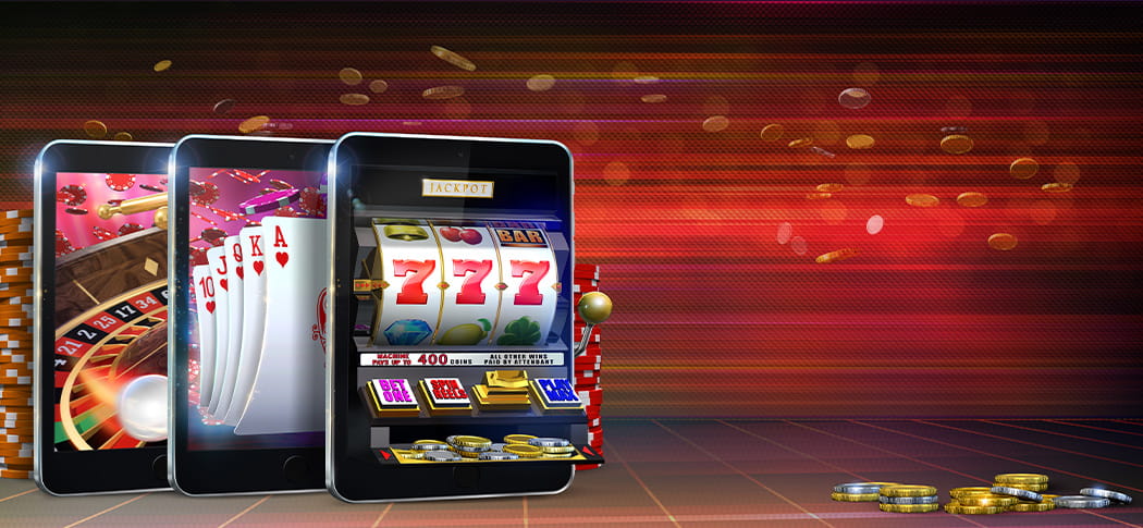 Tablets With Different Casino Games